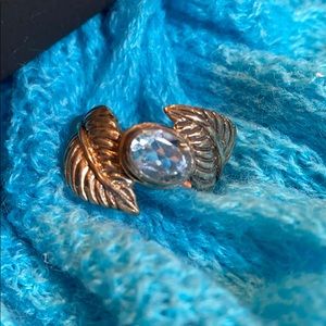 NWT Sterling Topaz Ring 8